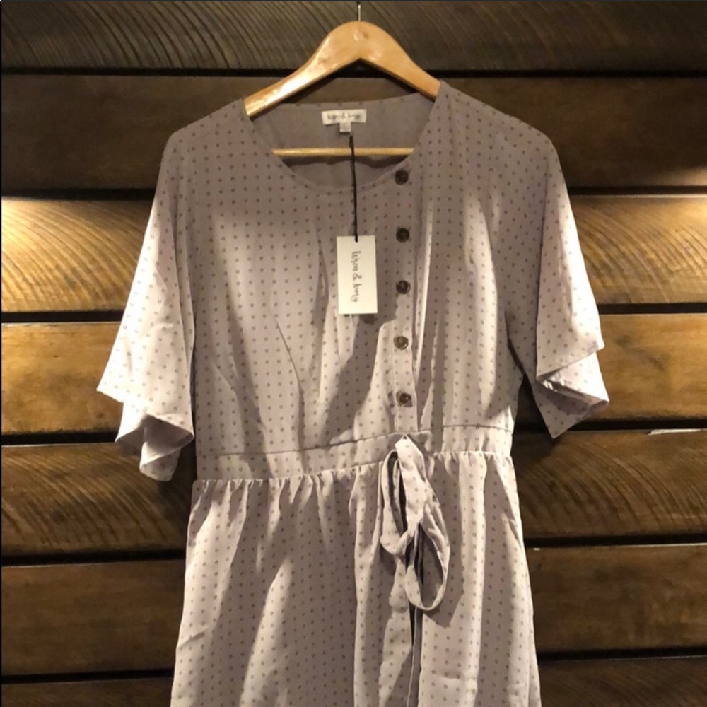 Maternity/nursing friendly dress